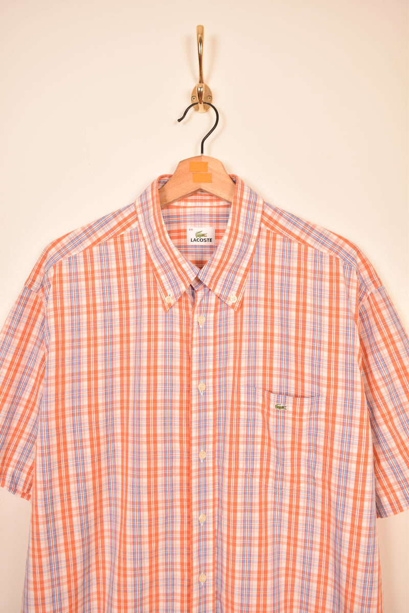 Lacoste Vintage Short Sleeve Polo Shirt (XL)