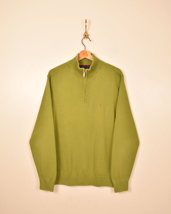 Tommy Hilfiger Vintage Half Zip Sweater (L)