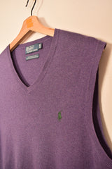 Polo Ralph Lauren Vintage Vest Sweater (M)
