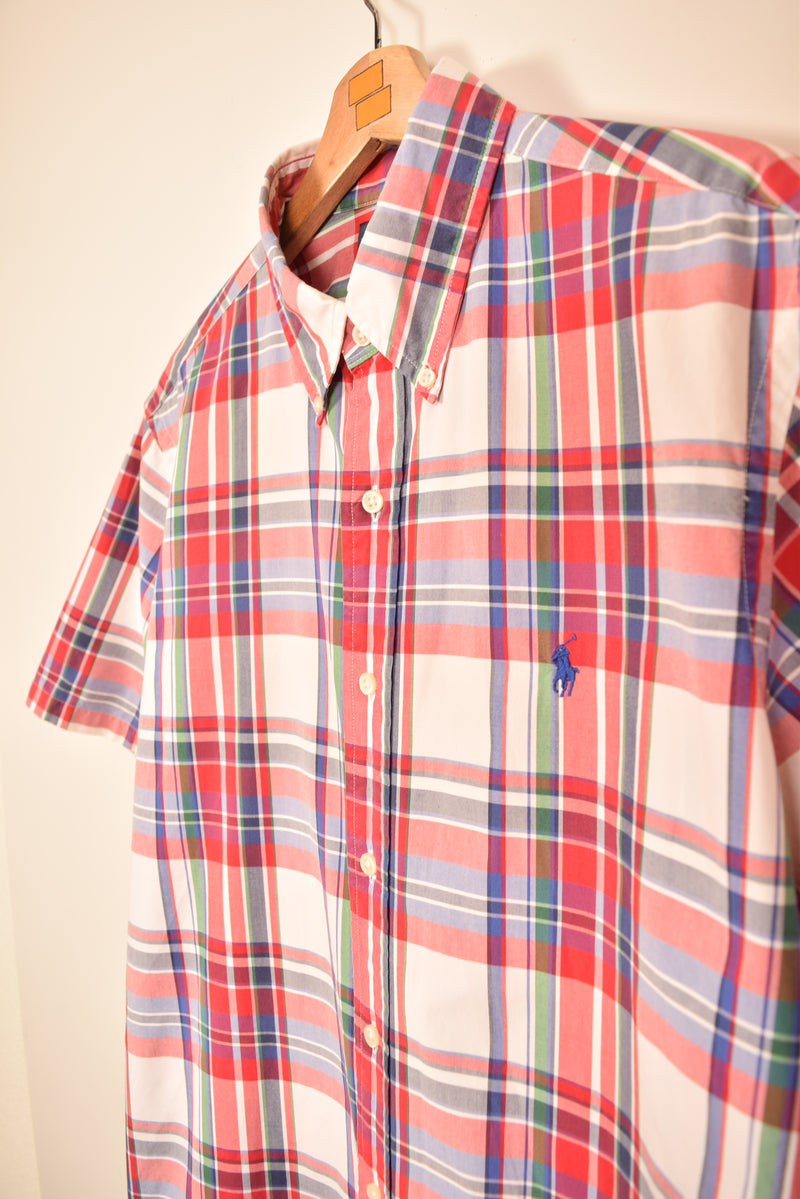 Polo Ralph Lauren Vintage Short Sleeve Shirt (L)