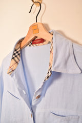 Burberry Vintage Woman Linen Shirt (L)