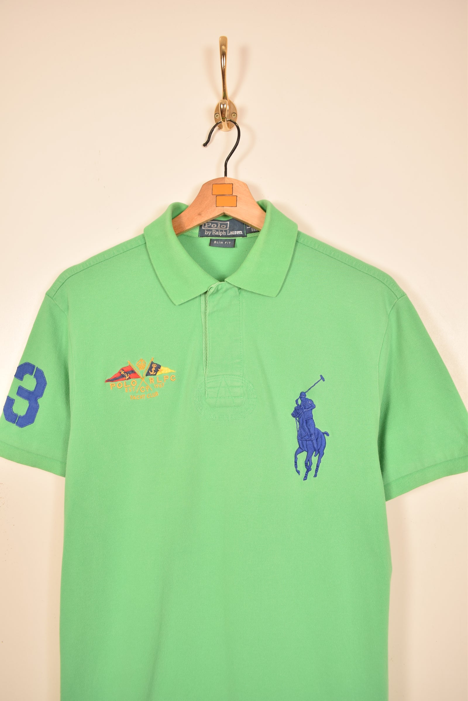 Yacht Club Polo Club Ou Ralph Lauren Men's Classic Fit PRL Yacht