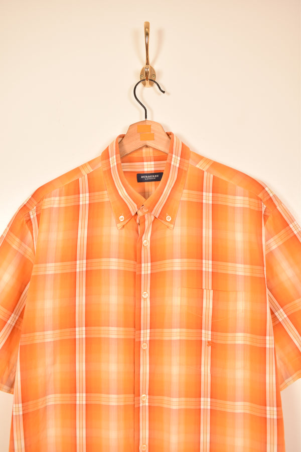 Burberry Vintage Short Sleeve Shirt (L)