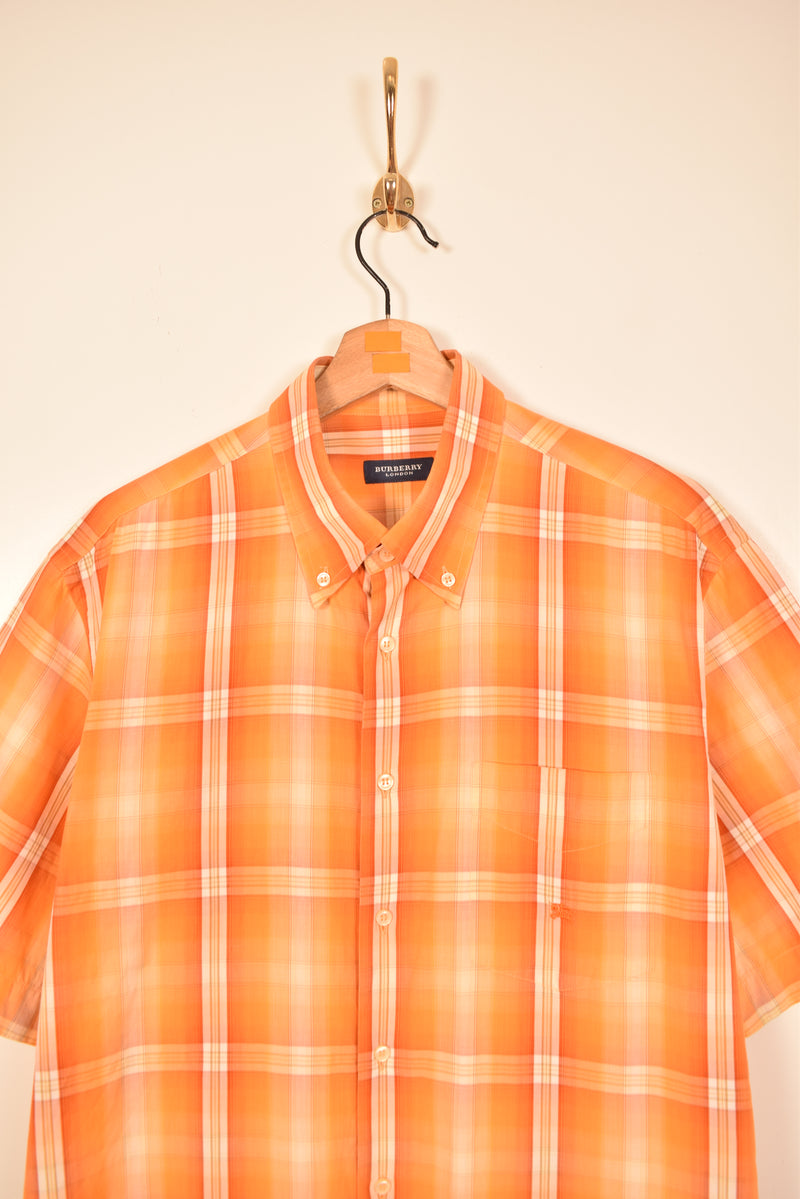 Burberry Vintage Short Sleeve Shirt (L)