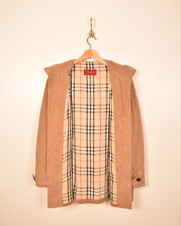 Burberry Vintage Woman Nova Check Coat (L)