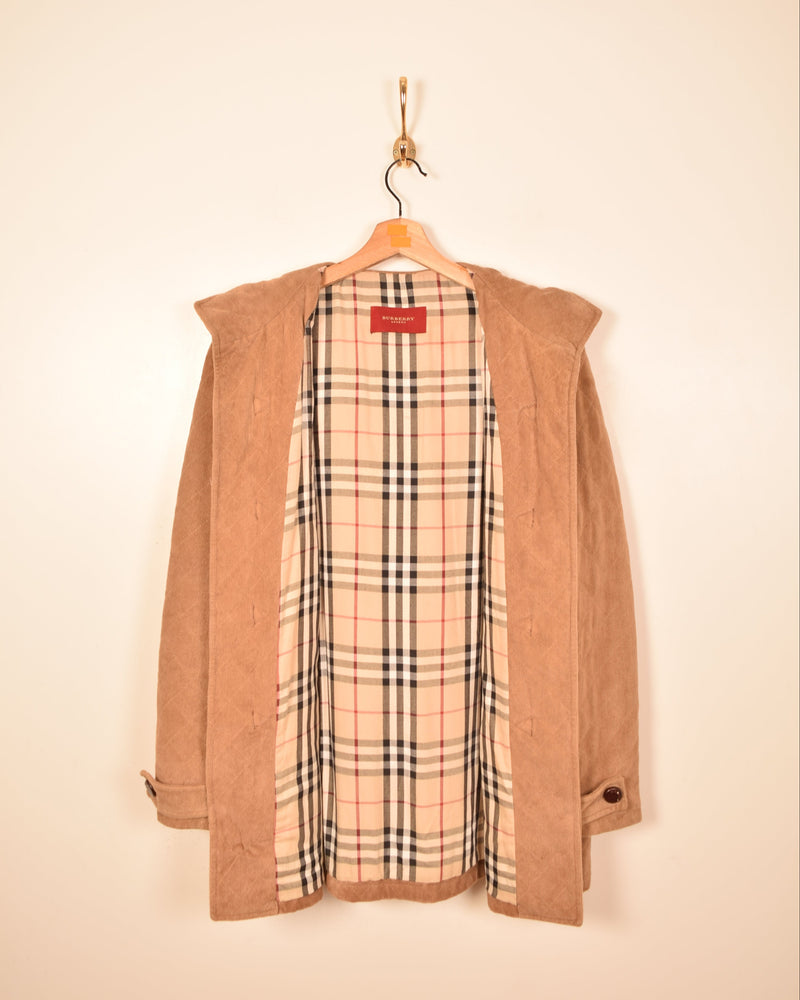 Burberry Vintage Woman Nova Check Coat (L)