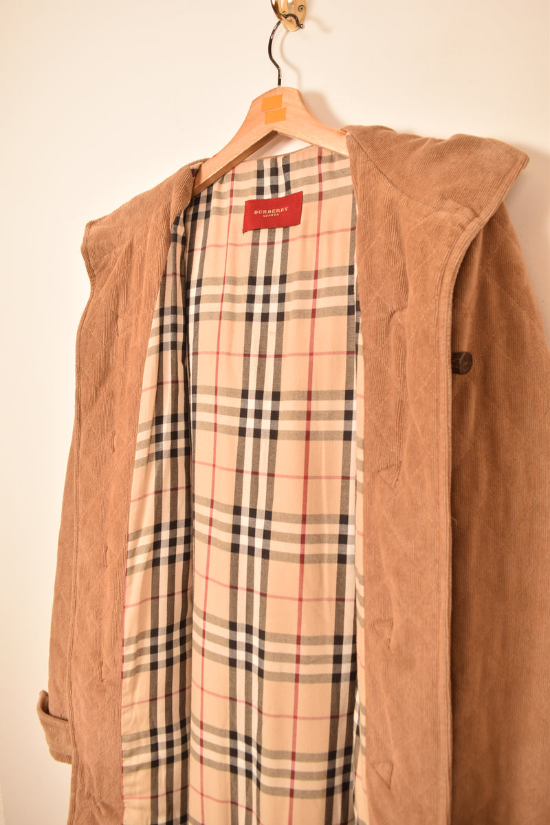 Burberry Vintage Woman Nova Check Coat (L)