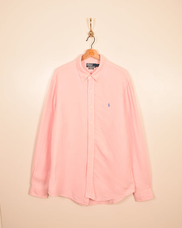Polo Ralph Lauren Vintage Linen Shirt (XL)
