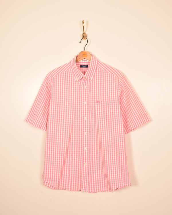 Burberry Vintage Short Sleeve Shirt (M)