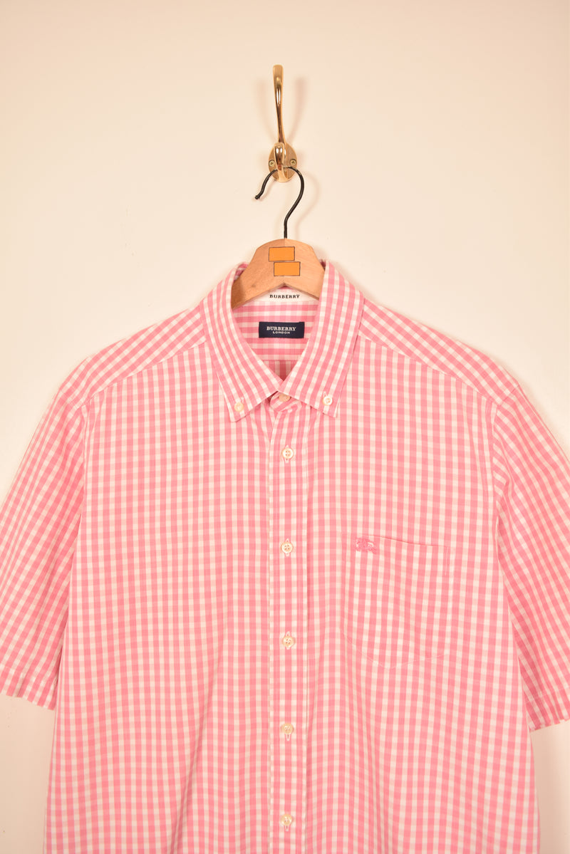 Burberry Vintage Short Sleeve Shirt (M)