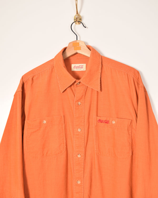 1997 Coca-Cola Vintage Corduroy Shirt (L)
