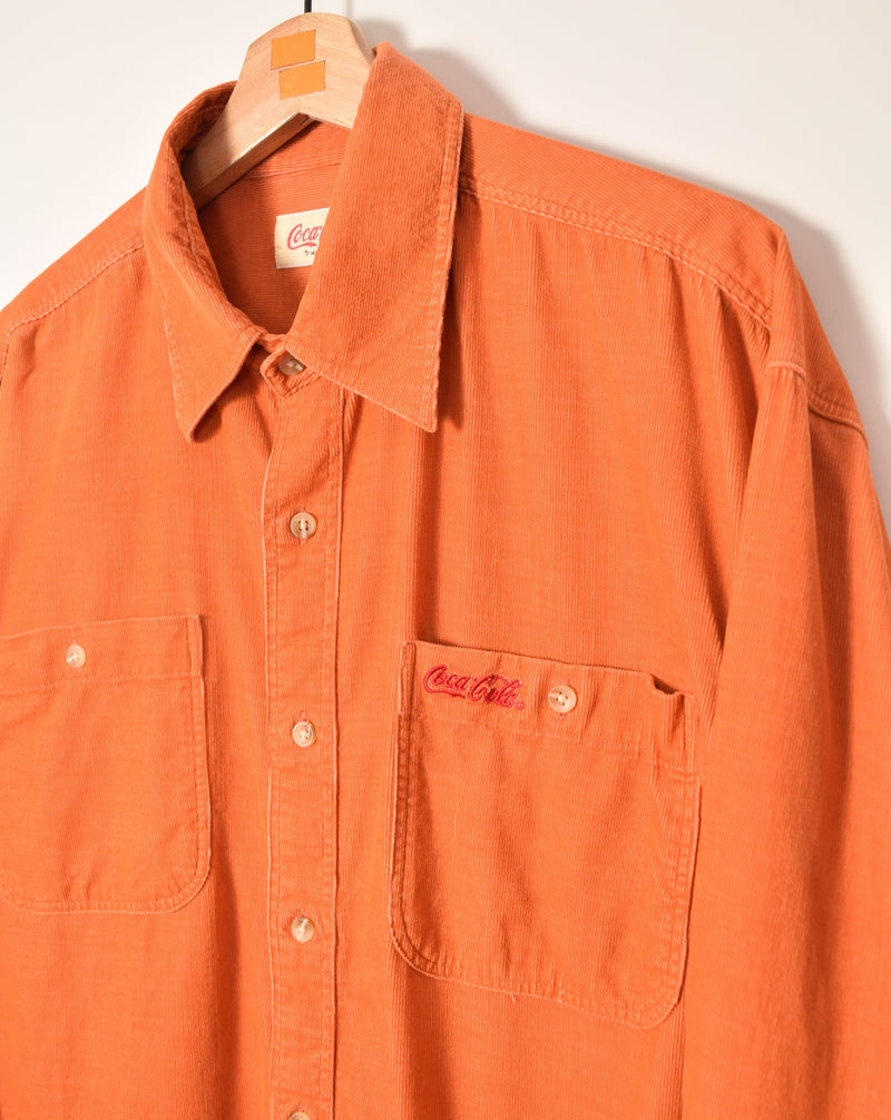 1997 Coca-Cola Vintage Corduroy Shirt (L)
